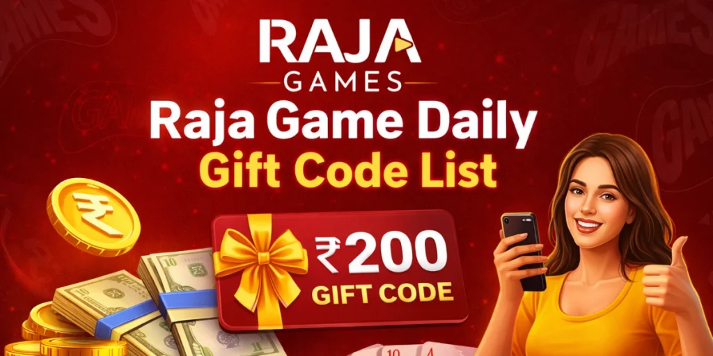 Raja Game Daily Gift Code List