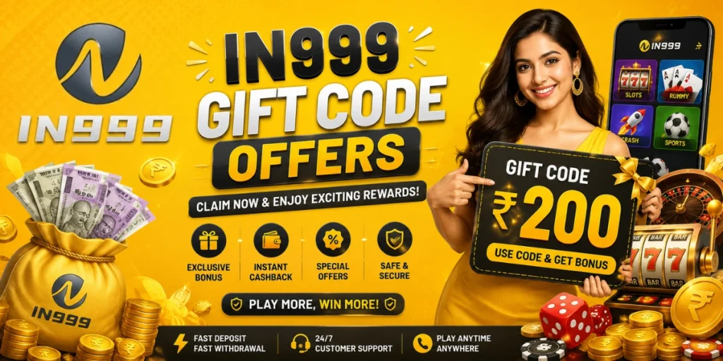In999 Gift Code Offers