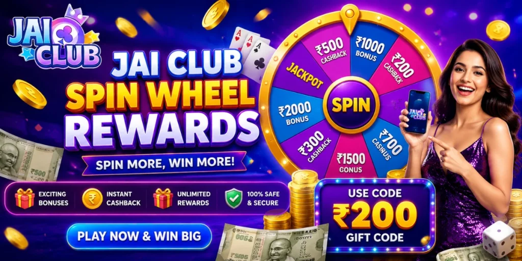 Jai Club Spin Wheel Rewards