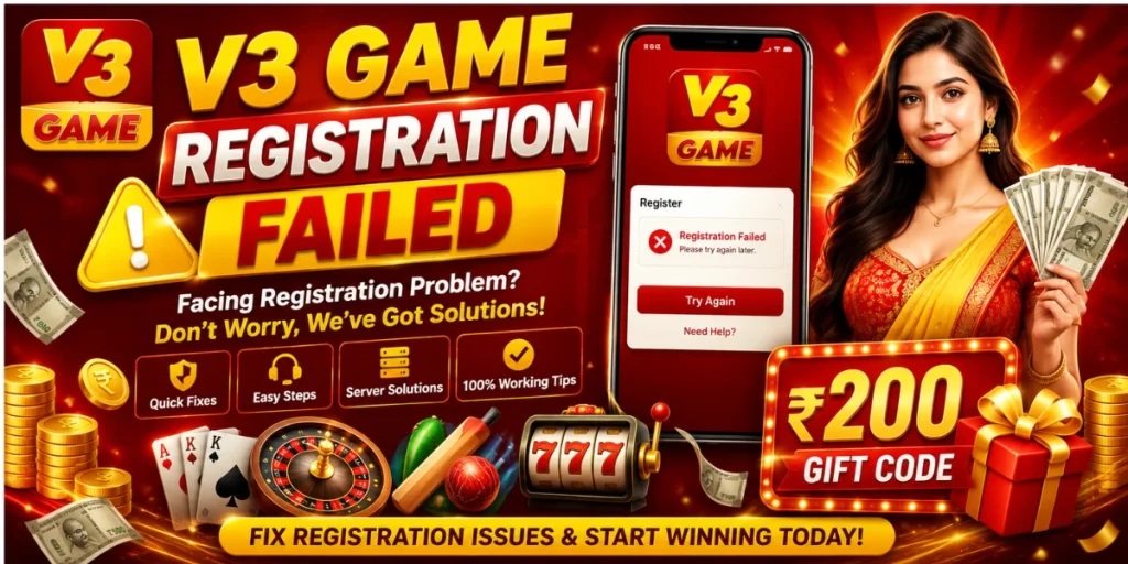 v3 game registration failed